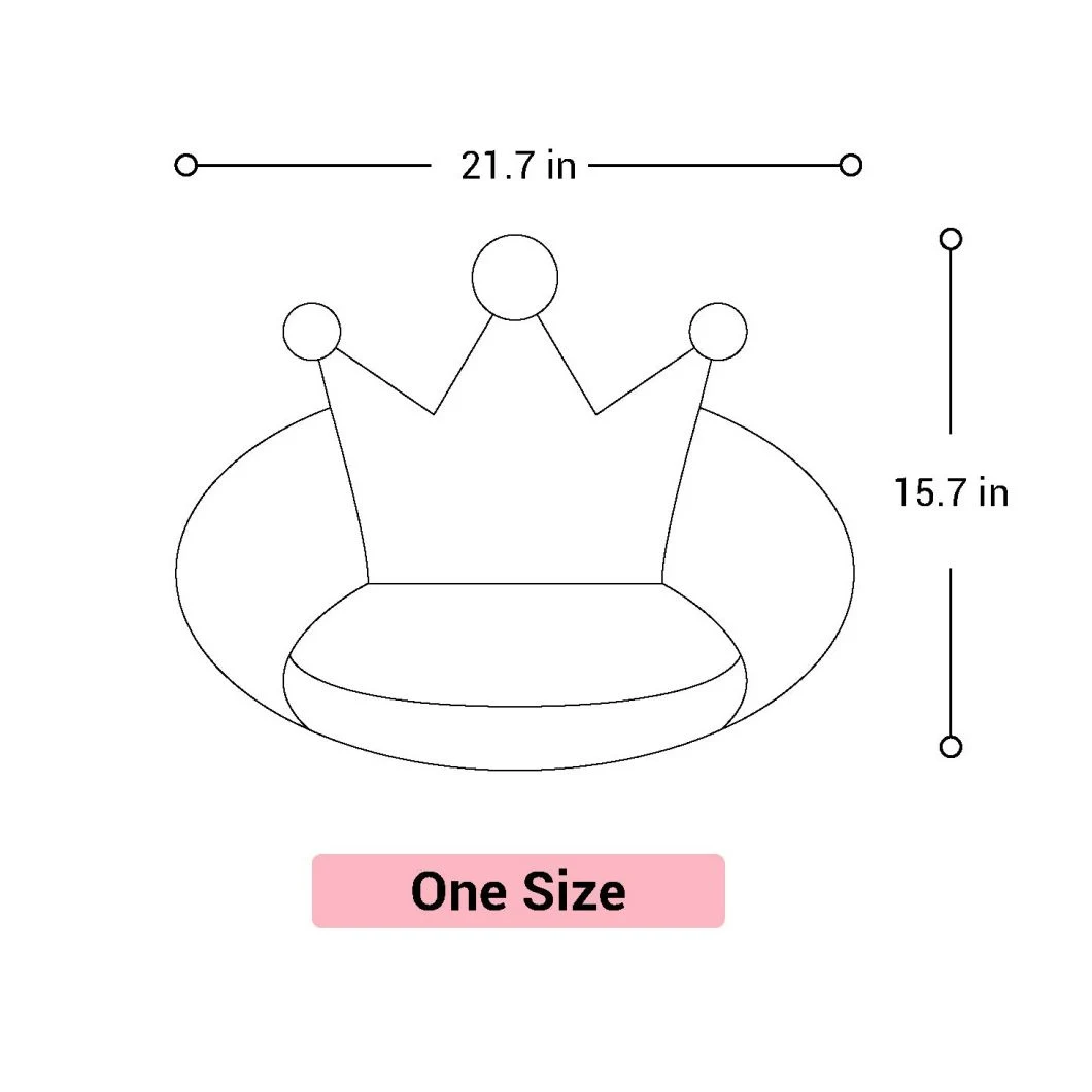 Princess Cute Breathable House Hot Sale Anti Slip Throne Cat Pad Bed