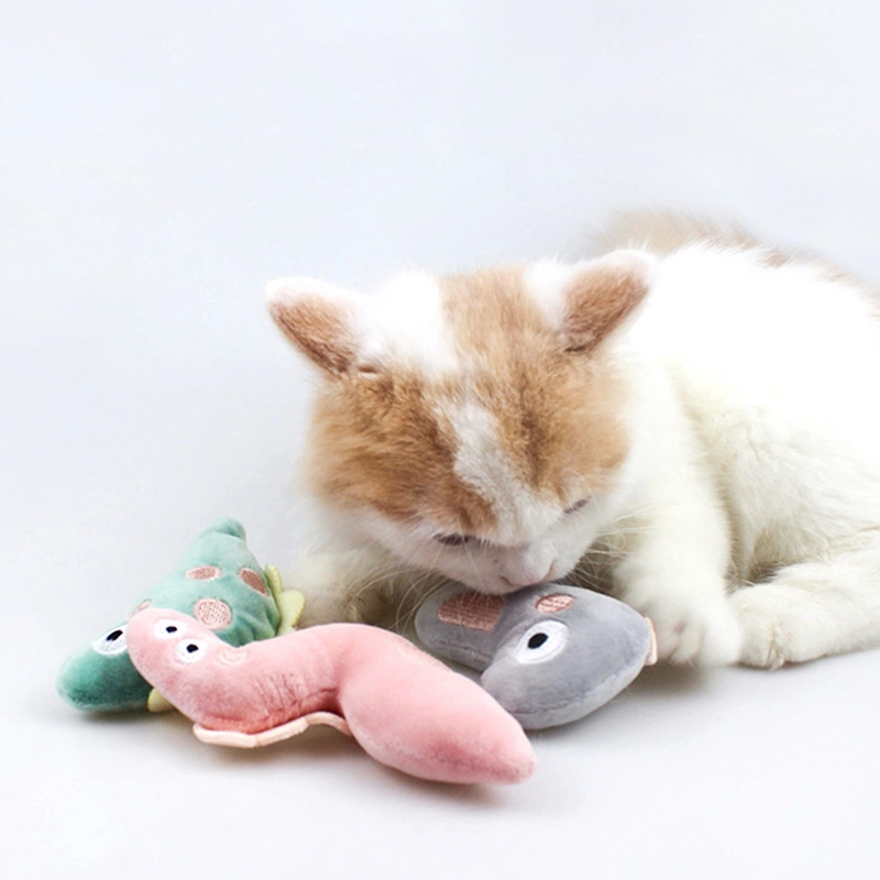 Factory Wholesale Pet Toys Plush Toys for Dogs Pet Items Knit Plush Bunny Cat Chew Toys
