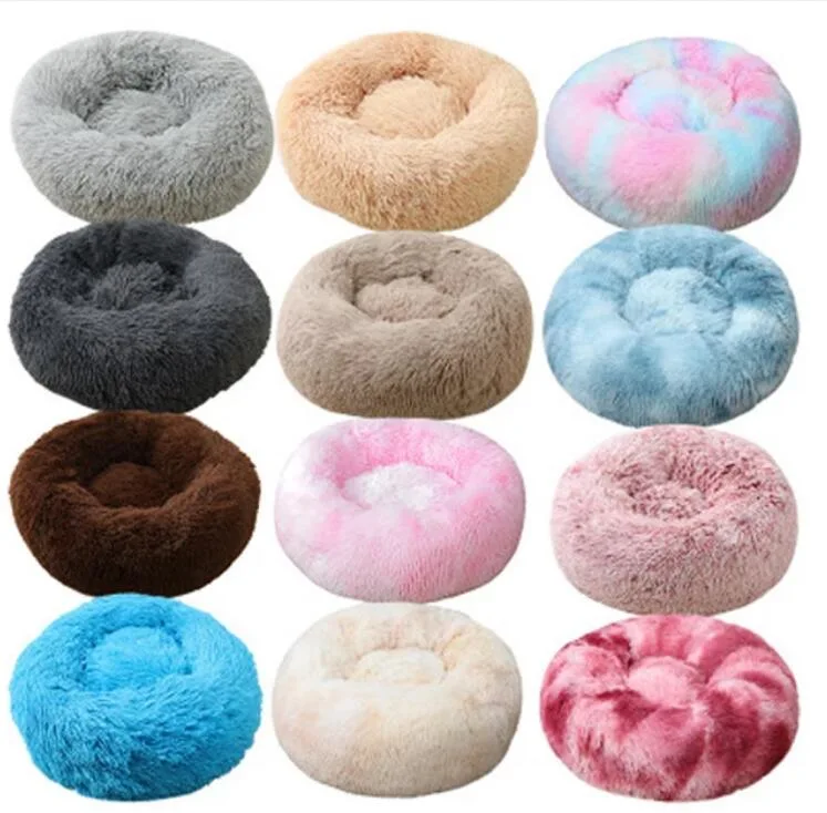 Winter Warm Luxury Plush Cat House Dog Pet Products Bed