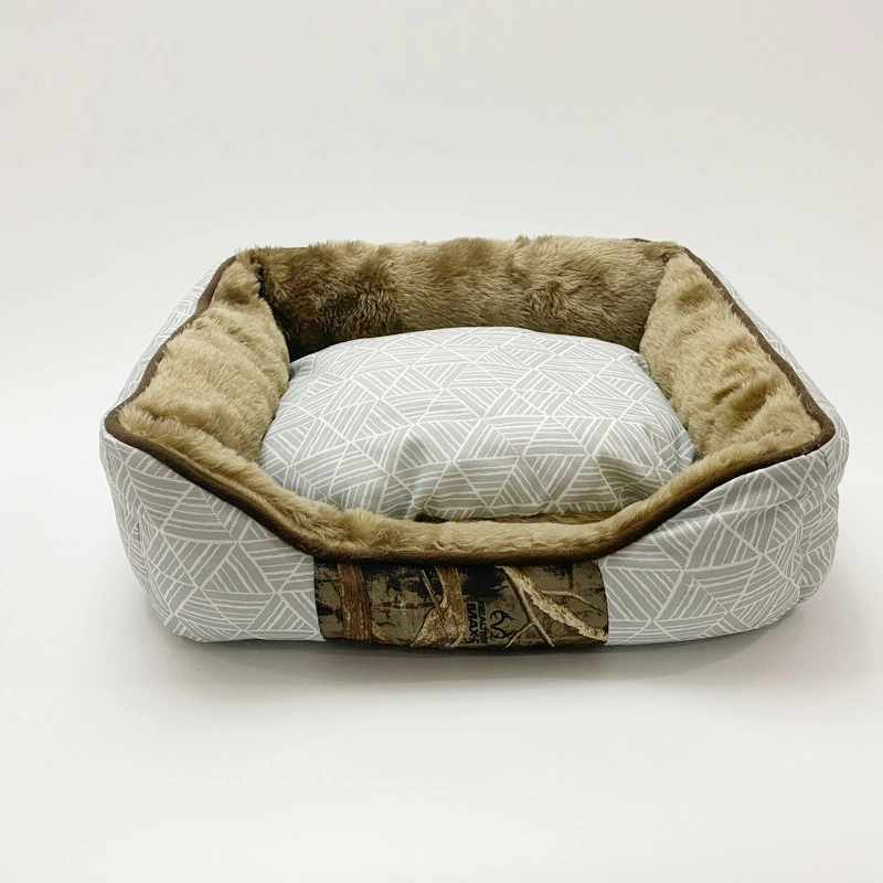Wholesale Luxury Anti-Slip Pet Bed for Dog and Cats