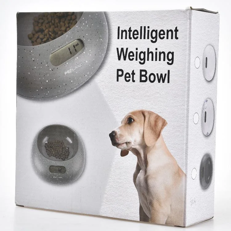 Smart Digital Feeding Pet Bowl Cat Dog Bowl Weighing Pet Bowl