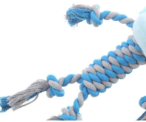 Animal Shape Pet Toys Stuffed Dog Chew Toys Rope Knots Pet Plush Toy