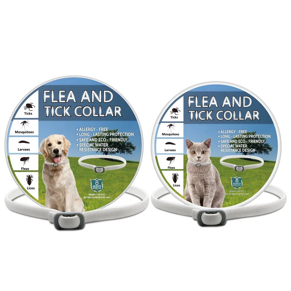 Pet Dog and Cat Flea and Tick Collar 6 Months Protection of Flea and Tick