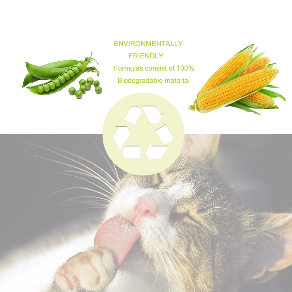Plant Tofu Cat Litter with Peach, Green Tea, Lavender, Corn