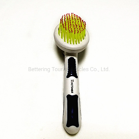 Yellow Pet Grooming Tool Hair Comb