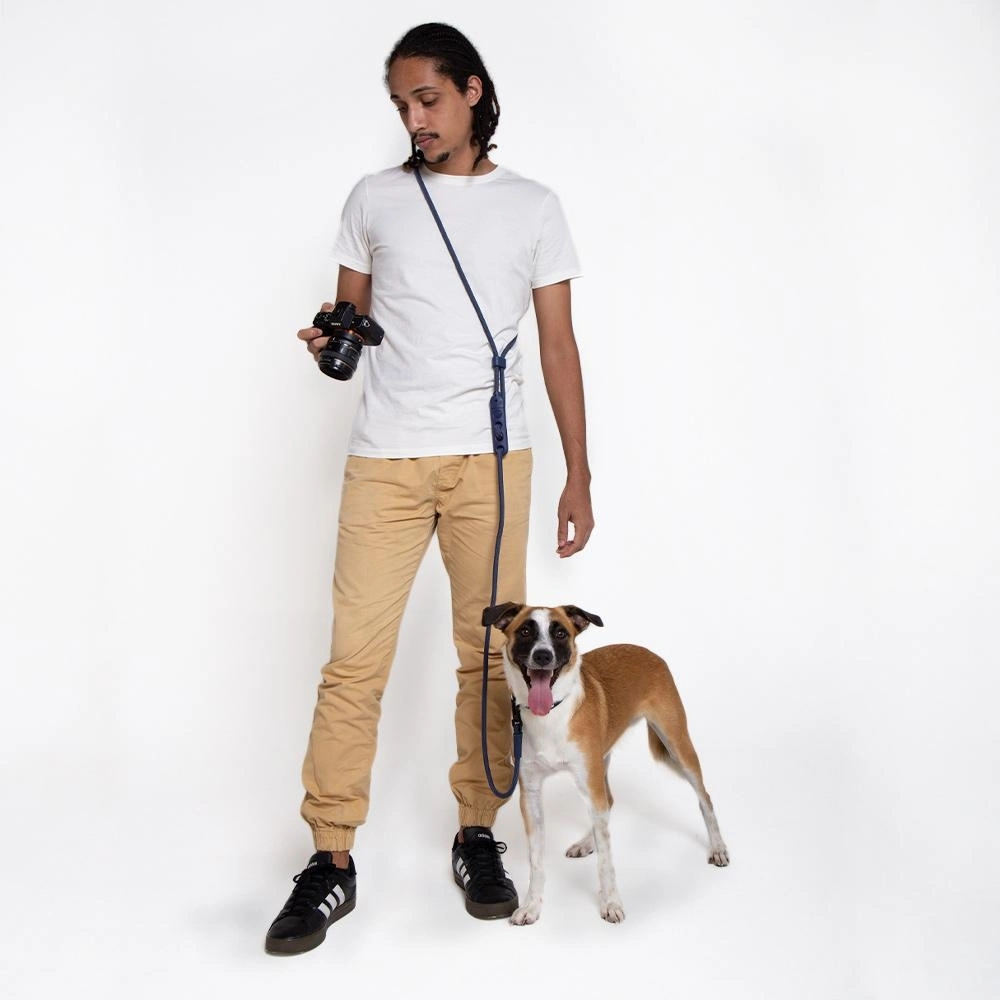 Voovpet Brand Hands-Free Deep Blue Pet Dog Leash Dog Belt Price for Small Medium Large Dog OEM/ODM