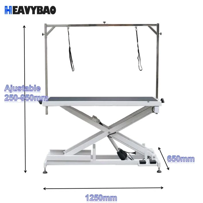 Heavybao Electric Lifting Table Dog Grooming Table Height Adjustable Pet Grooming Table for Pet
