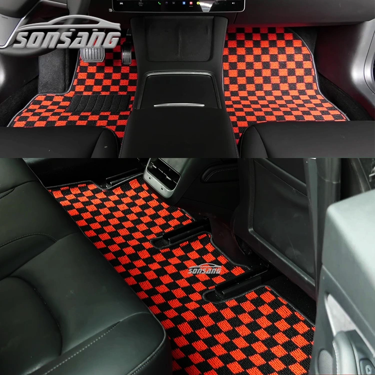 Custom Car Floor Mat Waterproof 5D Car Floor Mat 7D Car Floor Mats with Pet Backing for Toyota Harrier