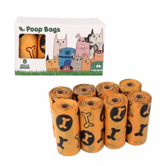 Pet Waste Bags Compostable Dog Poop Bags Biodegradable Eco-Friendly Garbage Bag