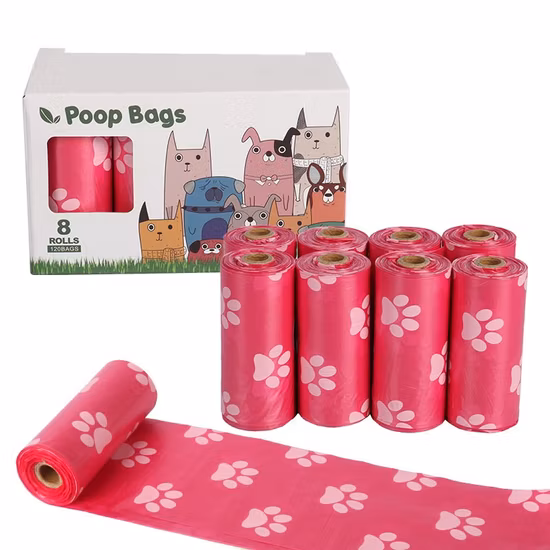 Pet Waste Bags Compostable Dog Poop Bags Biodegradable Eco-Friendly Garbage Bag