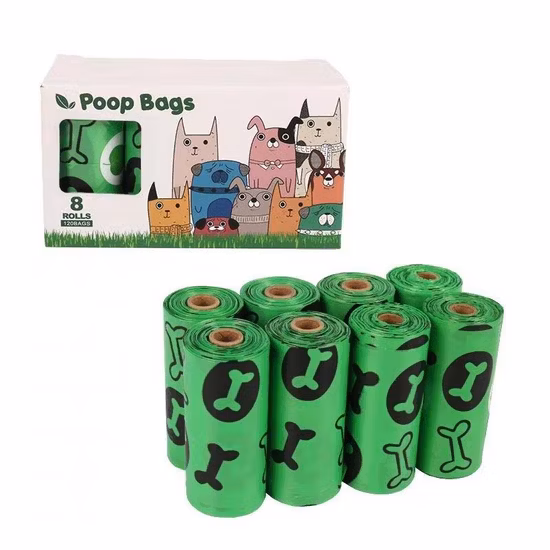 Pet Waste Bags Compostable Dog Poop Bags Biodegradable Eco-Friendly Garbage Bag