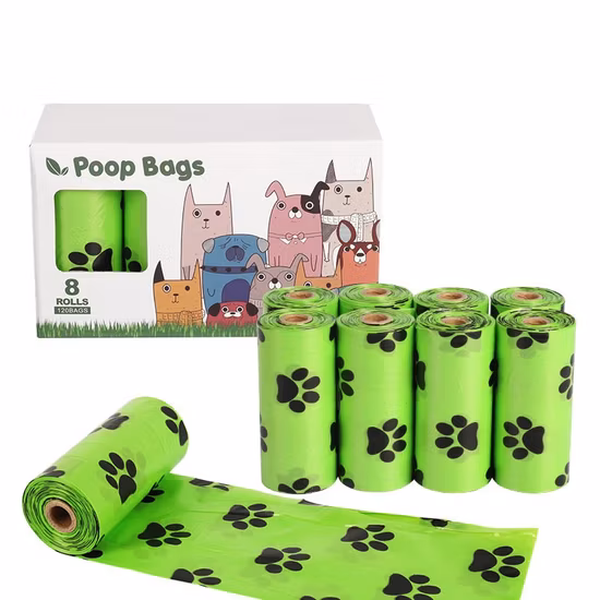 Pet Waste Bags Compostable Dog Poop Bags Biodegradable Eco-Friendly Garbage Bag