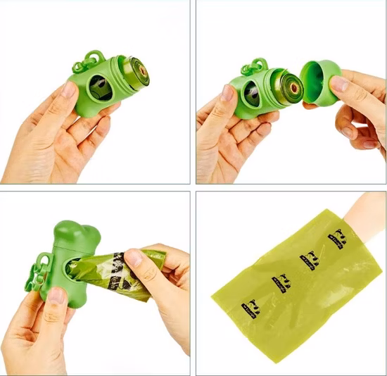 Biodegradable Compostable Disposable Eco Friendly Green Trash Garbage Pet Dog Waste Poop Poo Bag