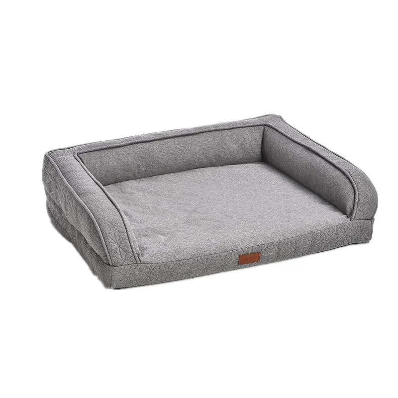 Soft Plush Fur Orthopedic Form Cotton Cloth Warming Cozy Comfort Dog Pet Soft Bed