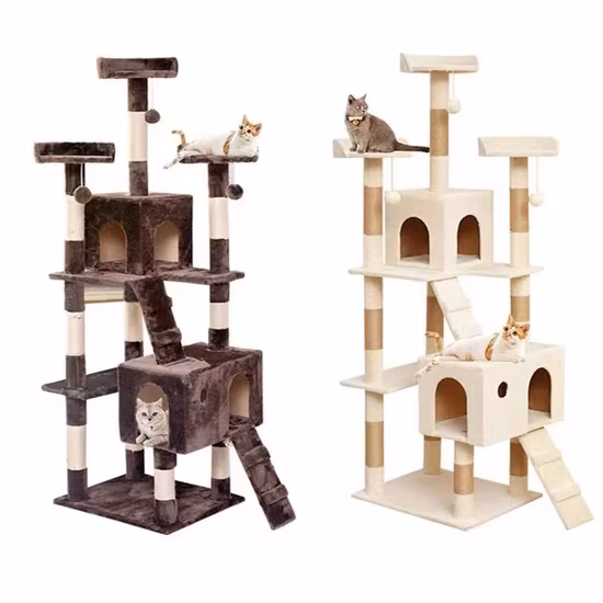 Pet Accessories Large Size Pet Cat Climbing Tree Luxury Cat Scratcher Toys
