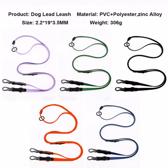 Hot Selling Luxury Dog Lead Set PVC Waterproof Pet Dog Harness