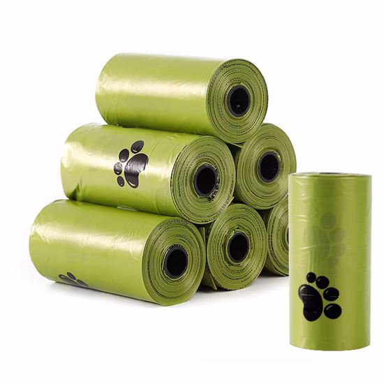 Disposable Pet Poop Bag Environmentally Biodegradable Pet Garbage Bag Pet Pooper Scoopers Bags Dog Supplies