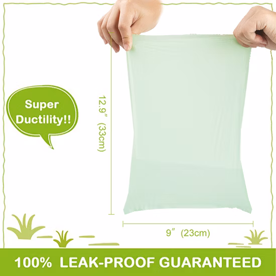 Biodegradable and Compostable Shopping/Garbage/Mailing/Poly Mailer/Zip-Lock/T-Shirt/Dog Pet Poop/Cloth/Flat Hand Plastic Bags Factory