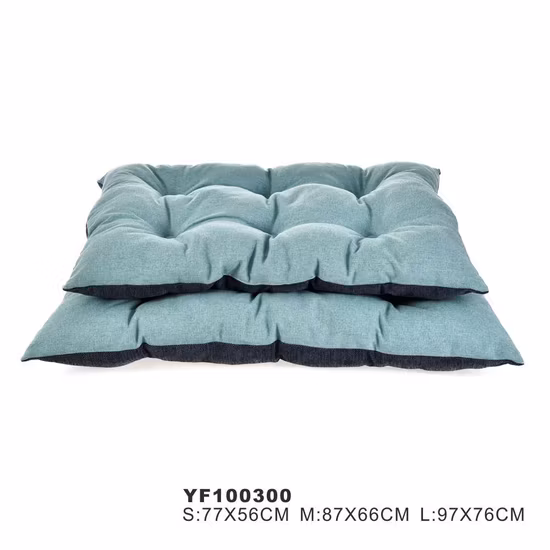 Pet Supplier New Coming Canvas Print Oblong Shape Pet Cat Dog Beds